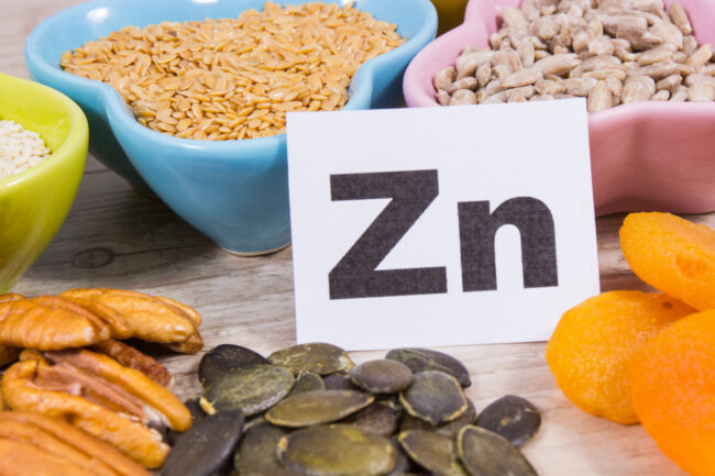 Zinc para crecer de estatura