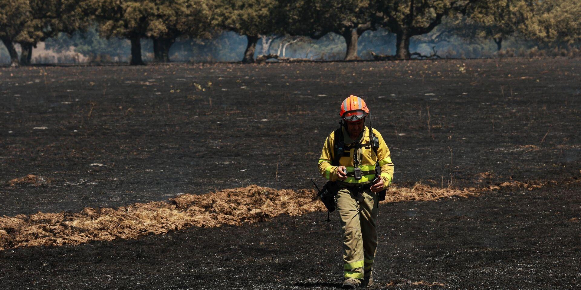 Trabajo requiere a la Junta evaluar los riesgos para la salud del operativo antiincendios | El Norte de Castilla