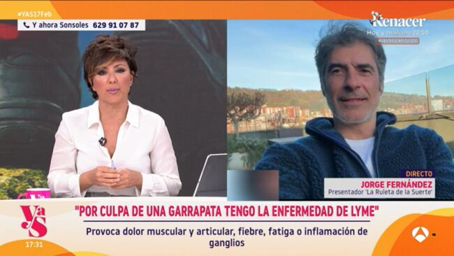 Jorge Fernández habla sobre su enfermedad y su estado de salud actual en 'Y ahora Sonsoles': "Te quita las ganas de vivir"