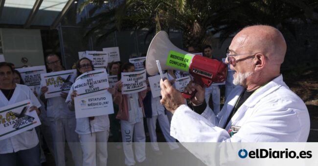 El Servicio Canario de la Salud y los sindicatos firman un manifiesto en contra del borrador del nuevo Estatuto Marco